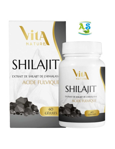 shilajit-vita-nature-60-gelules Vita nature shilajit 60gelules – Image 1