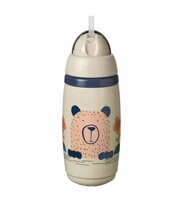 tommee-tippee-tasse-isotherme-a-paille-superstar-266ml-gris-1 Tommee Tippee Tasse isotherme a paille 266ml gris Ref 447824-G – Image 1