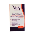 vita nature biotine 5000mcg 60 gelules